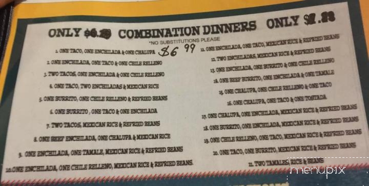 Los Molcajetes - Cleveland, OK menu_pic