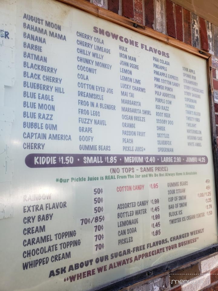 Cotton Eyed Joe's - Mustang, OK menu_pic