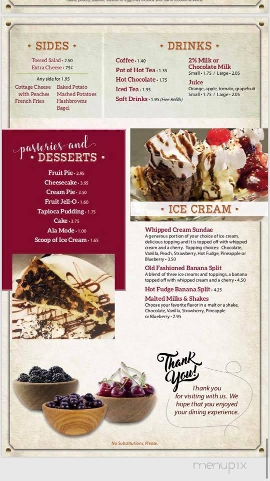 Country Junction - Freeport, IL menu_pic