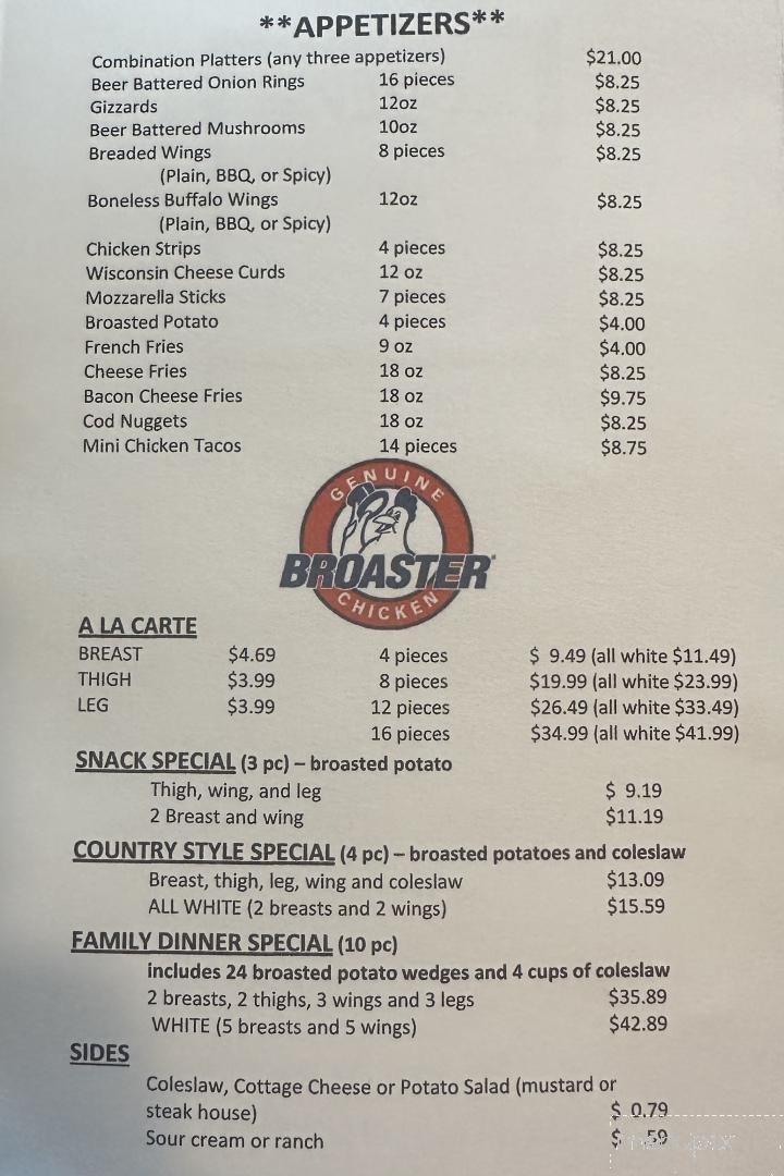 Miguels - Cedar Rapids, IA menu_pic