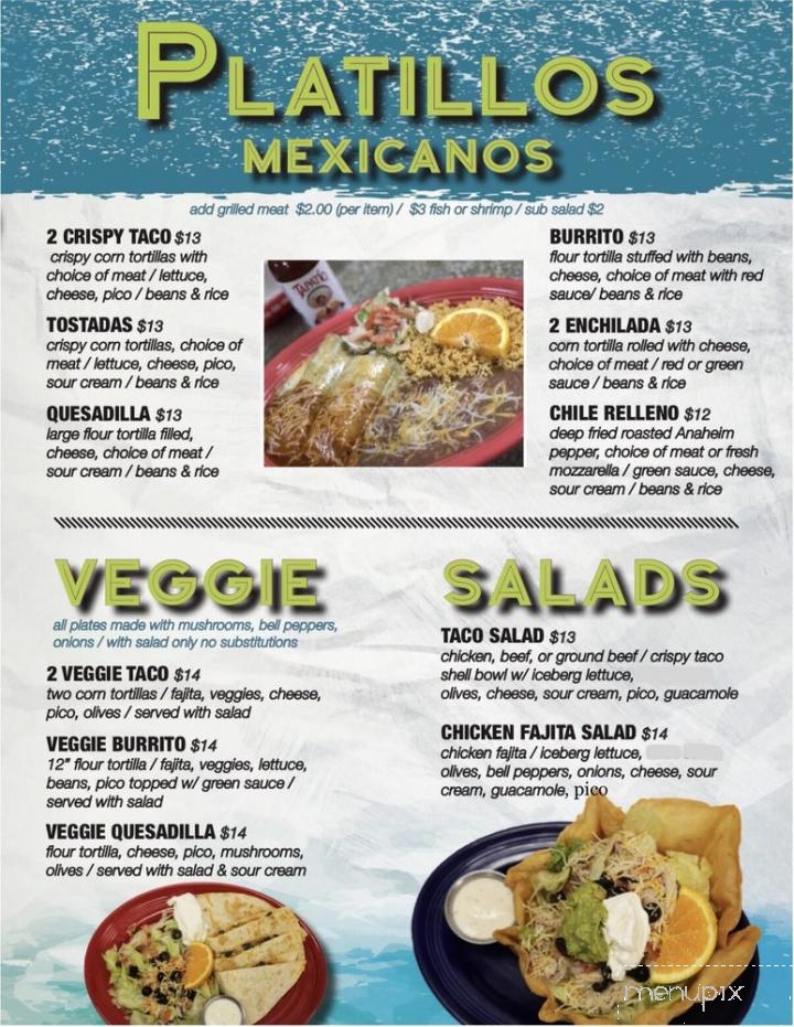 Acapulco Mexican - Waipahu, HI menu_pic