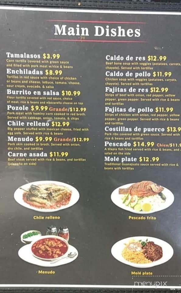 Tacos Jacob - Quincy, WA menu_pic