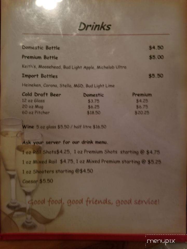 Pops & Ruby's Tap & Grill - Cambridge, ON menu_pic
