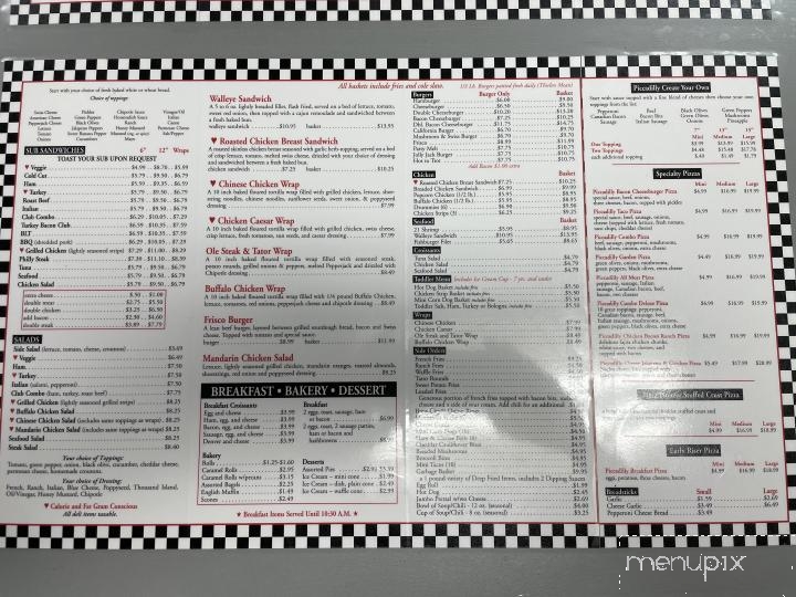 Red's Auto & Bait - Pierz, MN menu_pic