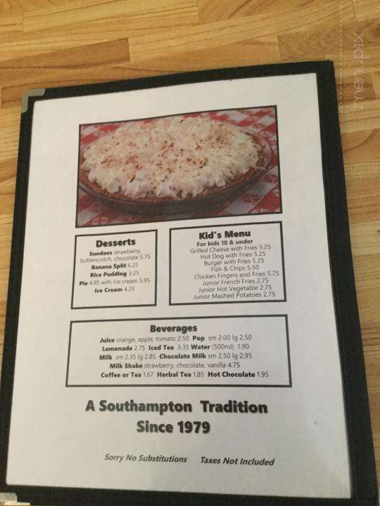 Lighthouse Restaurant - Southampton, ON