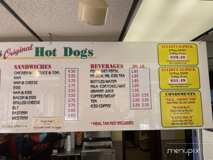Elliot's Famous Hot Dogs - Lowell, MA