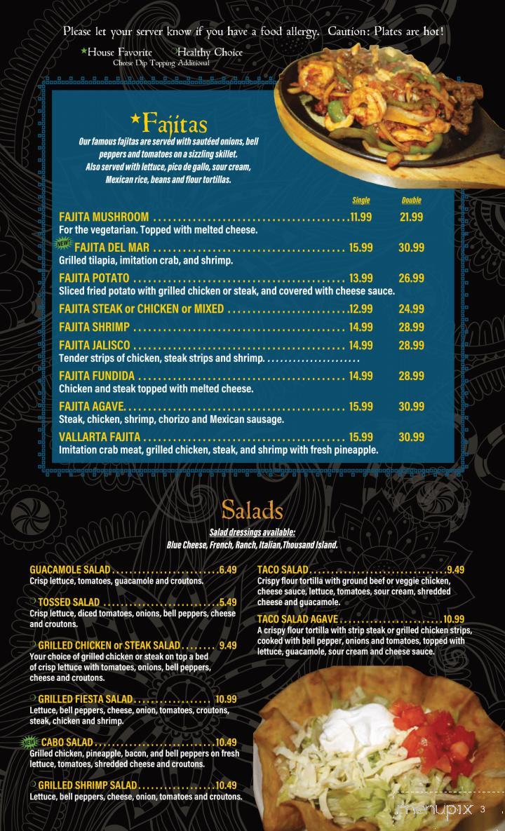 Agaves Mexican Grill - Henderson, KY menu_pic