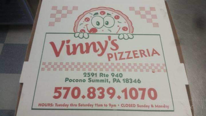 Vinnys Pizzeria - Pocono Summit, PA