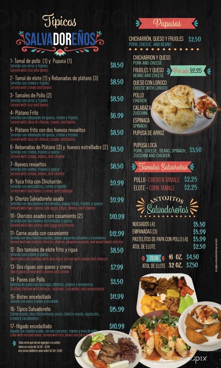 Taqueria Azteca - Rosenberg, TX menu_pic