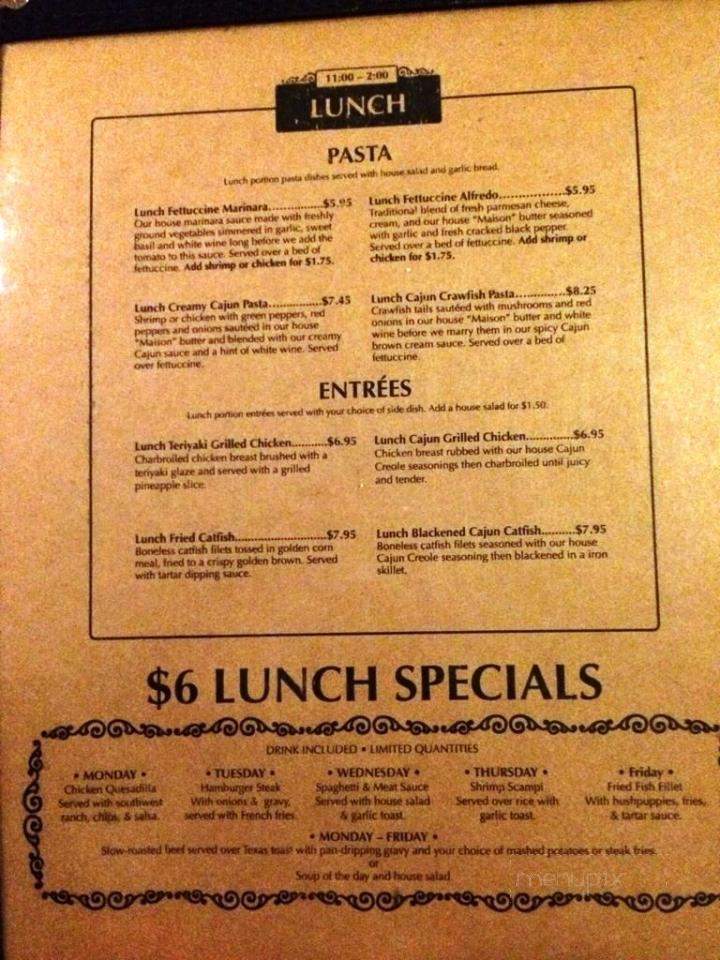 City Limits - Philadelphia, MS menu_pic