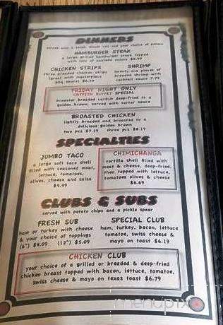 Loriann's - Richland, IA menu_pic