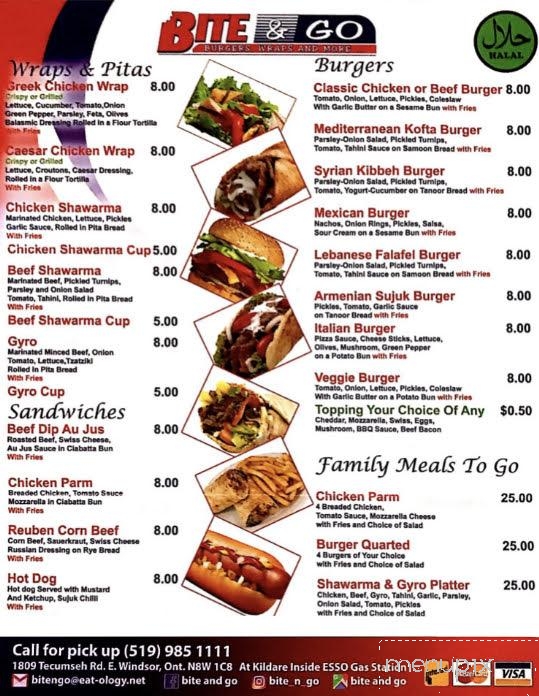 BITE & GO - Windsor, ON