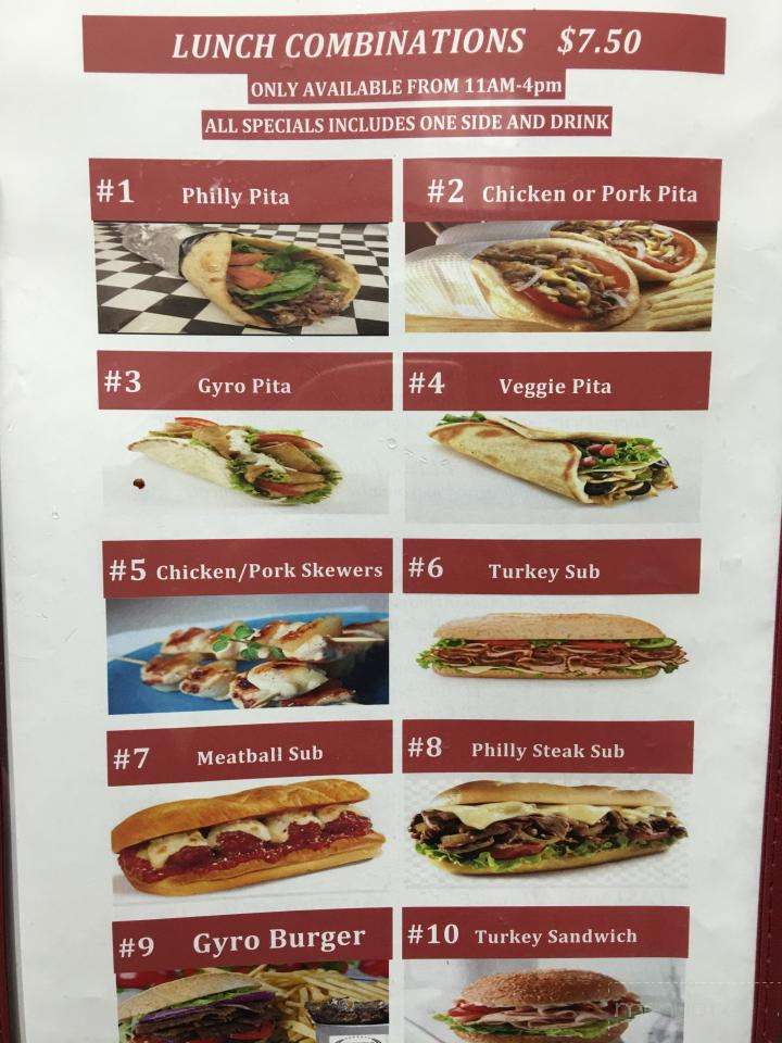 Aleko's Delight - Burlington, NC menu_pic