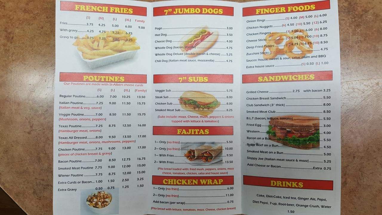 L'Il Mom's Chip Wagon - Vars, ON menu_pic