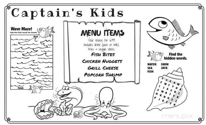 Skipper Jacks - Moncton, NB menu_pic