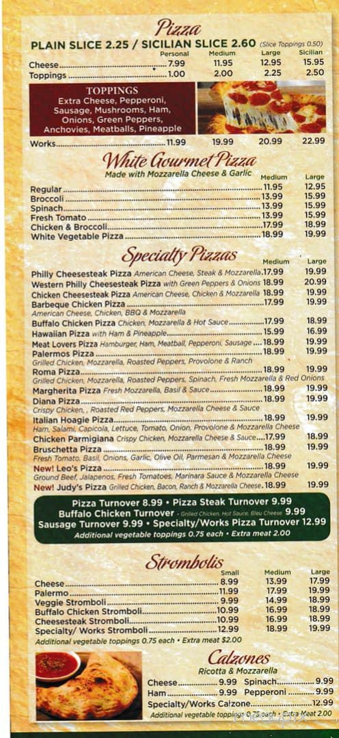 Palermo's Pizzeria & Restaurant - Williamstown, NJ
