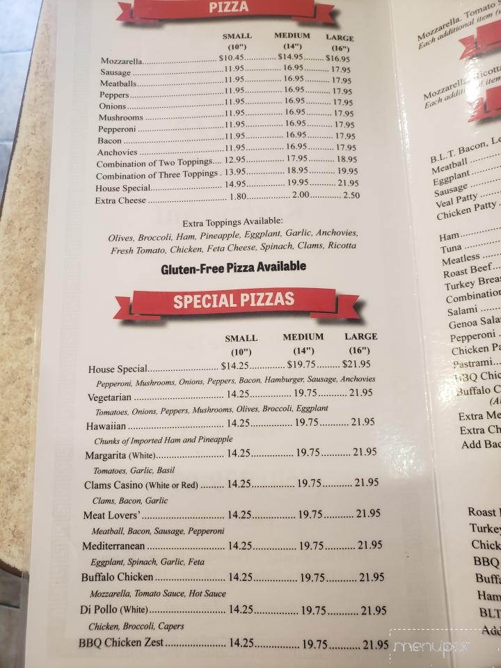 Abc Pizza House - Winsted, CT menu_pic