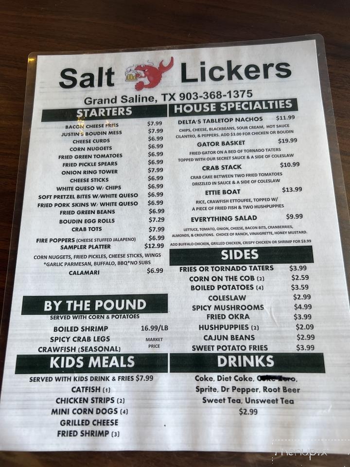 Salt Lickers - Grand Saline, TX