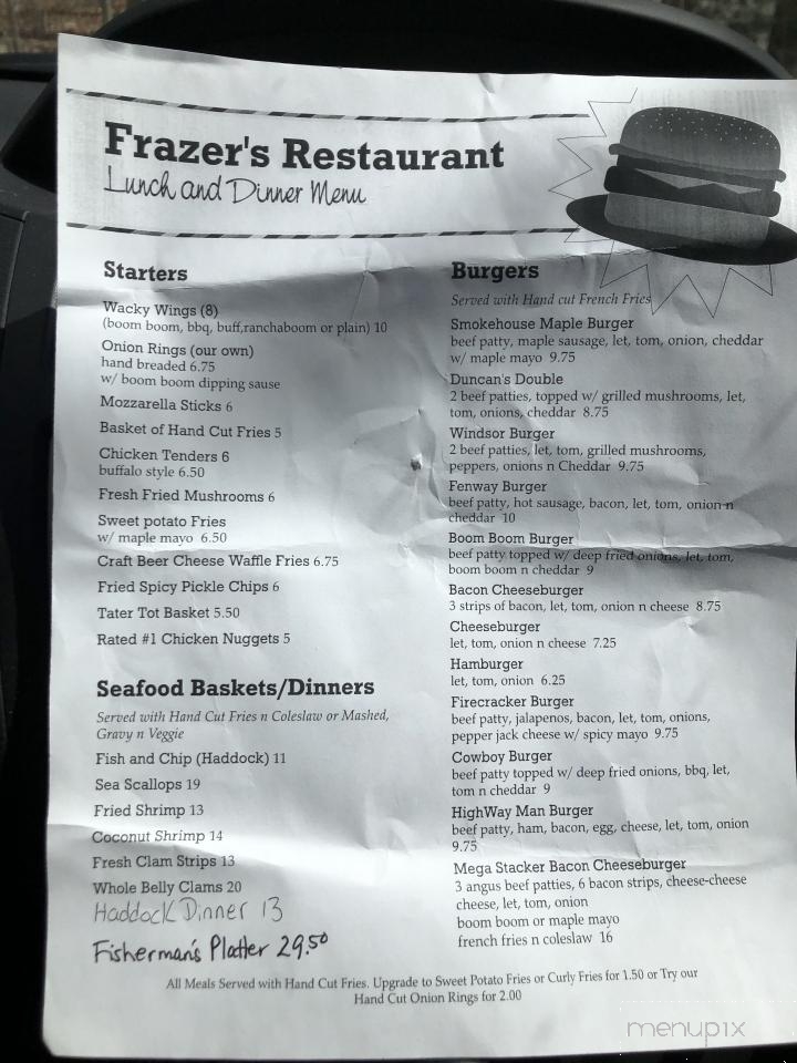 Frazer's Place - Windsor, VT