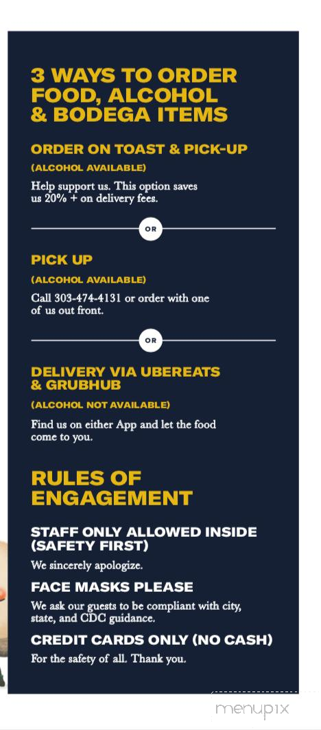 Vital Root - Denver, CO menu_pic