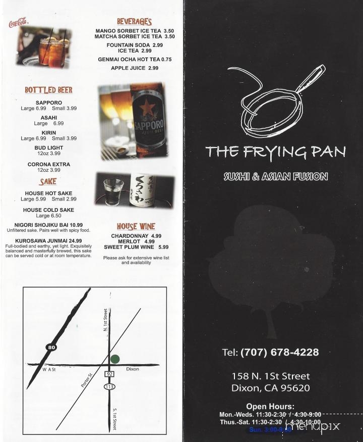 The Frying Pan - Dixon, CA menu_pic