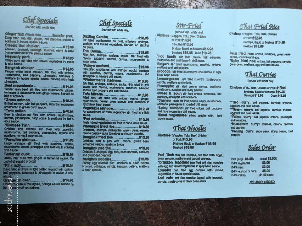 Bangkok Cafe - North Conway, NH