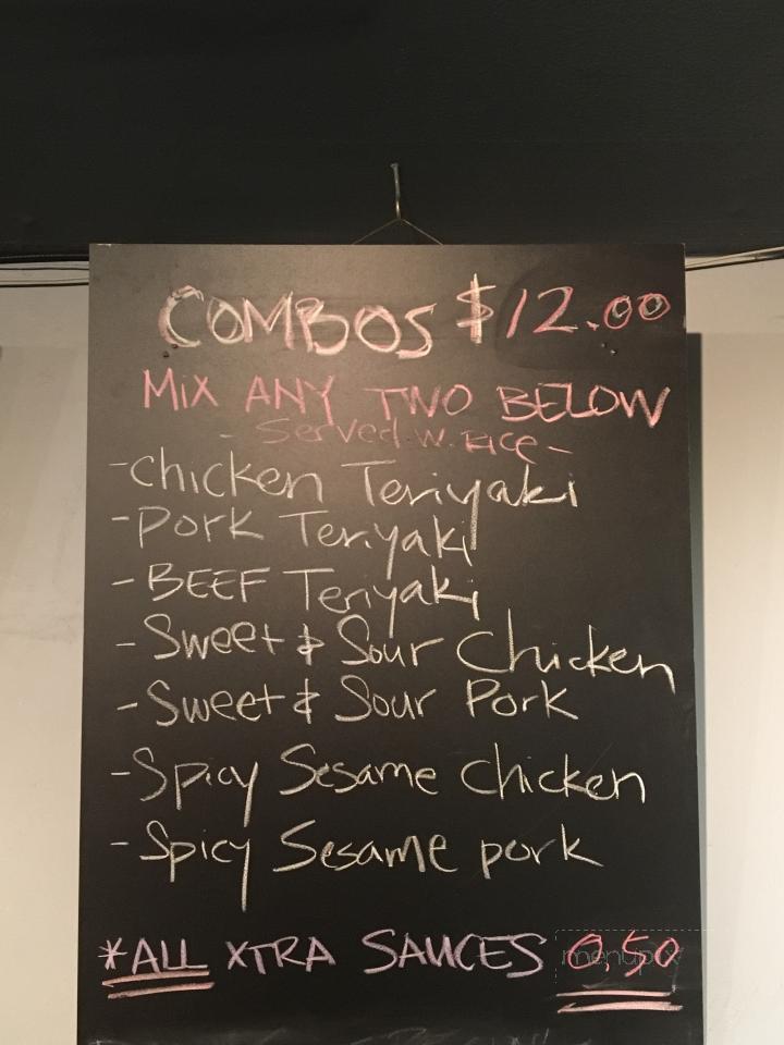 Seoul Teri-house - Yakima, WA menu_pic