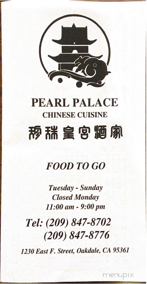 Pearl Palace - Oakdale, CA