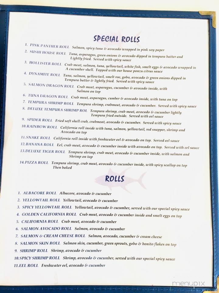 Goleta Sushi House - Goleta, CA menu_pic