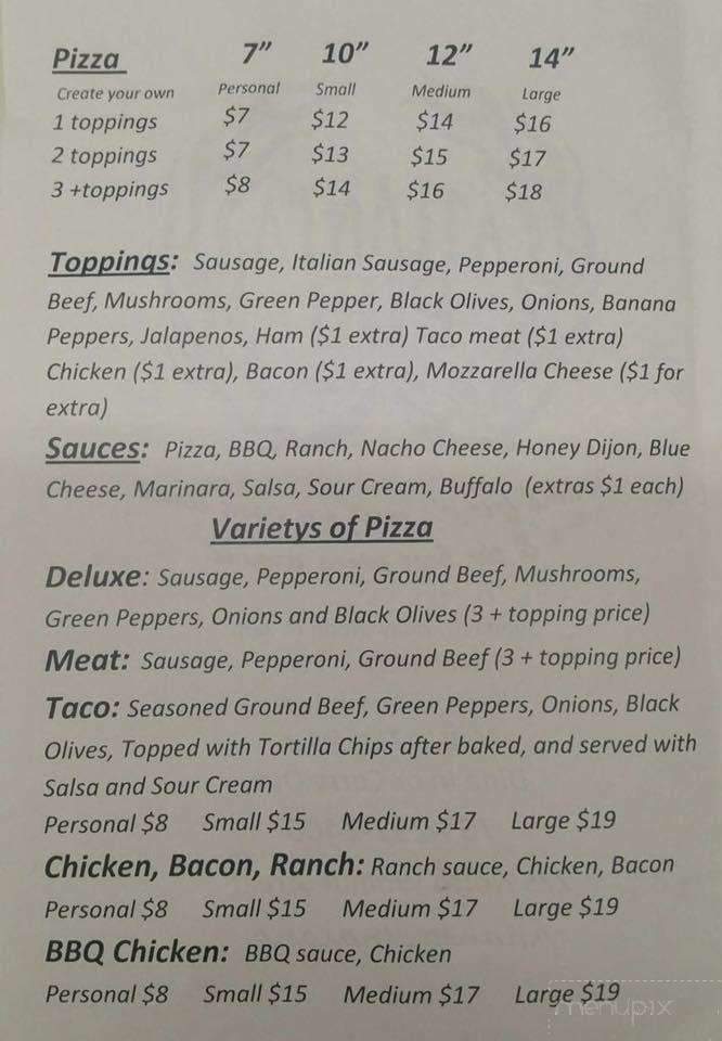 Atlanta Pub & Package Store - Atlanta, IN menu_pic