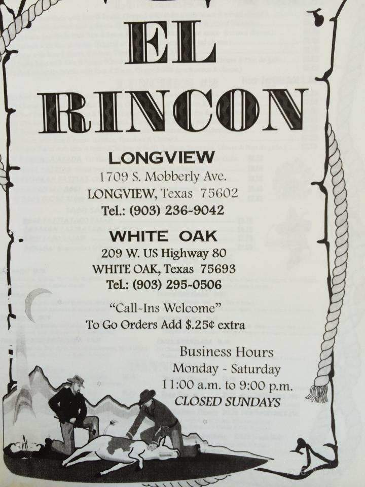 El Rincon - Longview, TX