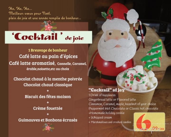 Cafe Expressions - Montreal, QC menu_pic