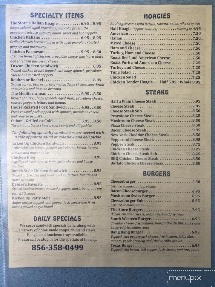 Store - Monroeville, NJ menu_pic