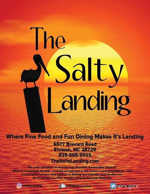 The Salty Landing - Etowah, NC menu_pic