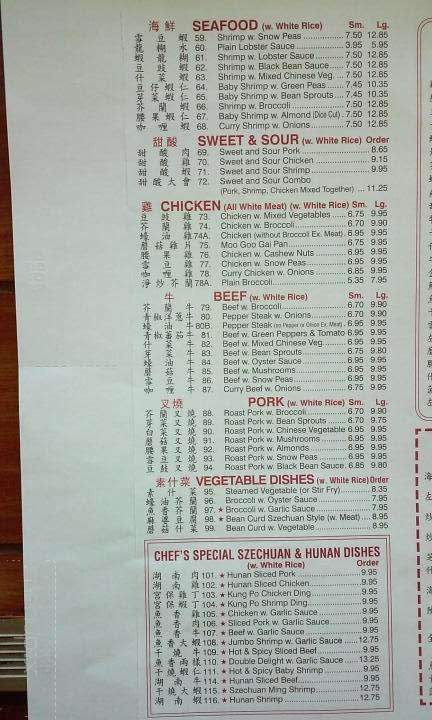 Chinatown Express - New Britain, CT menu_pic
