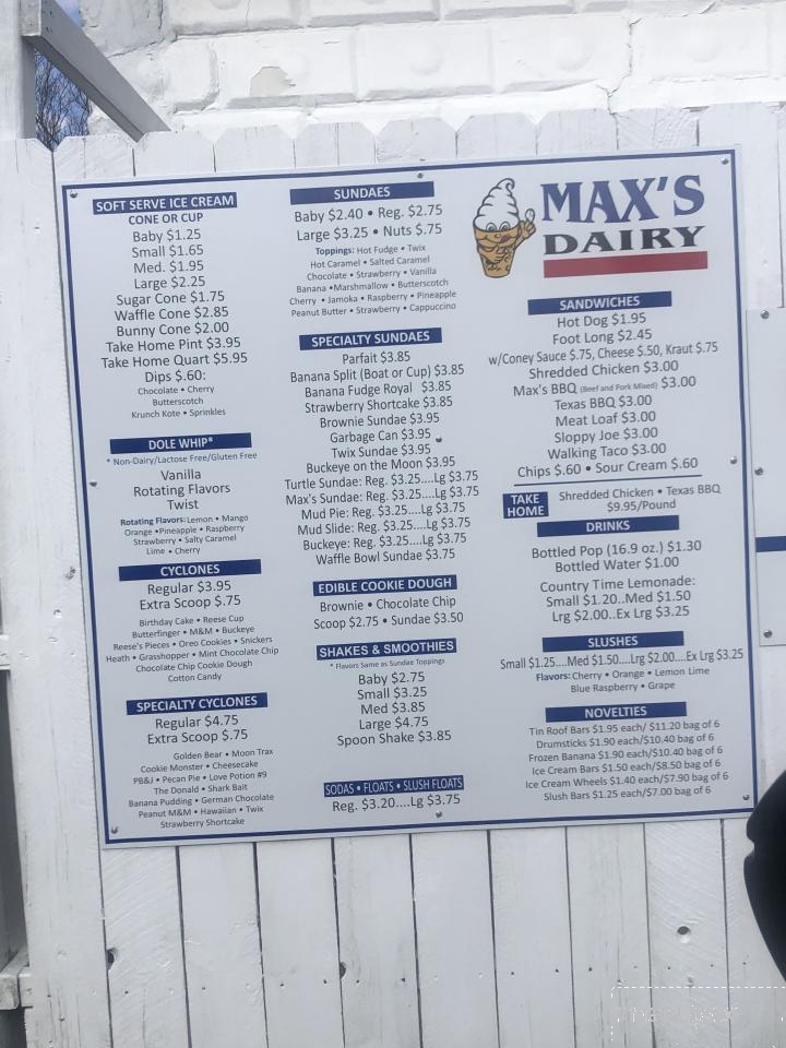 Max's Dairy Bar - Wapakoneta, OH