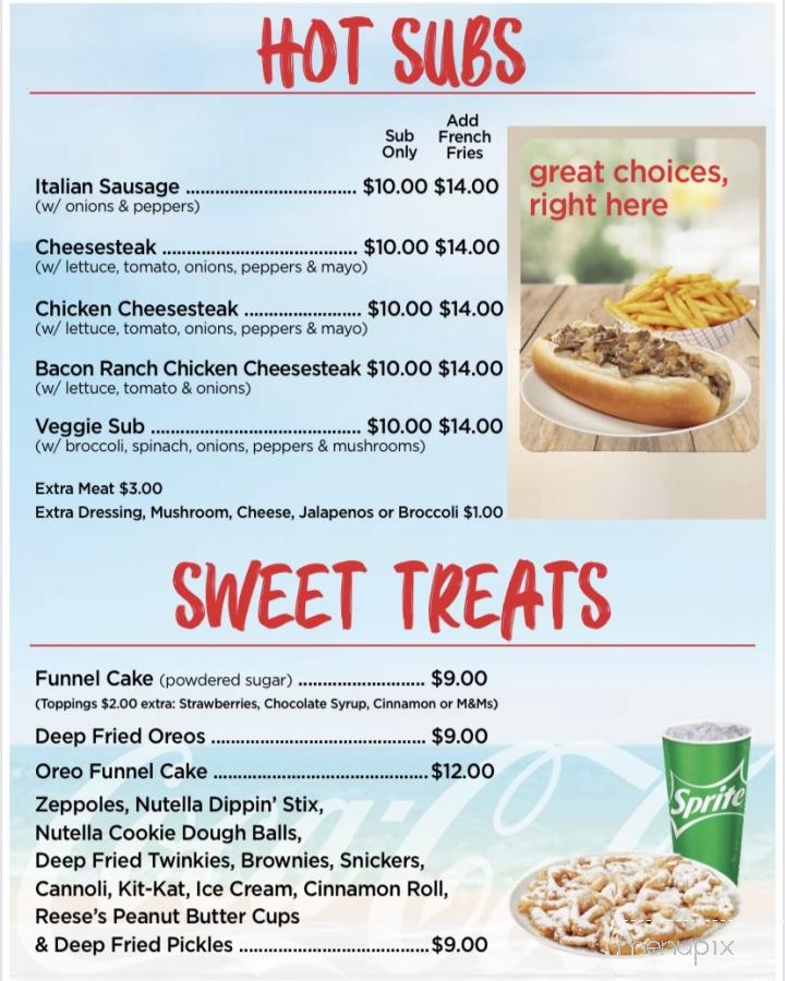 Jersey Shore Pizza Grill - Atlantic City, NJ menu_pic