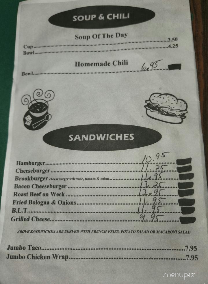Meadowbrook Restaurant & Bar - Derby, NY menu_pic
