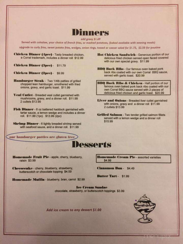 Chicken Corral Restaurant - Neepawa, MB