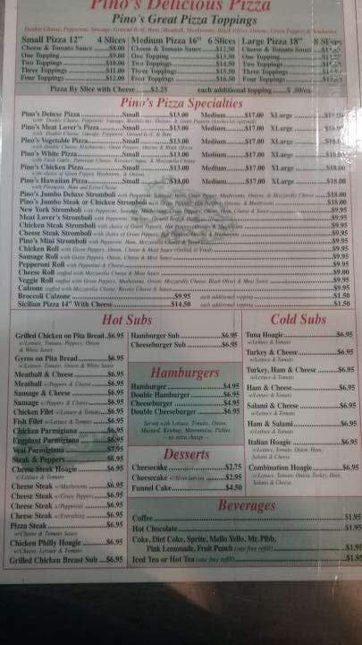 Pino's Pizza - Emporia, VA