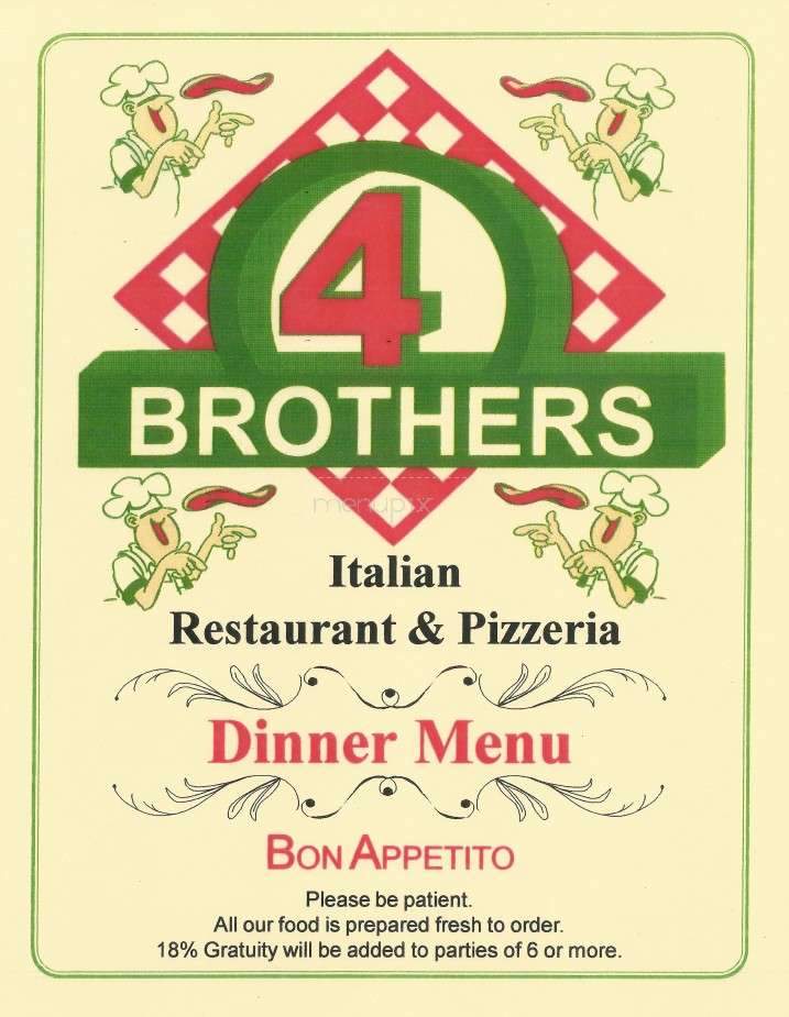 4 Brothers Italian Restaurant - Delray Beach, FL
