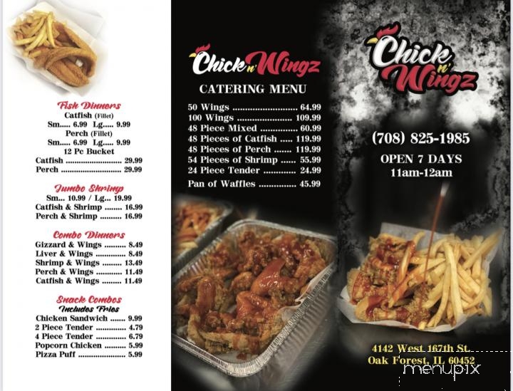 ChicknWingz - Oak Forest, IL menu_pic