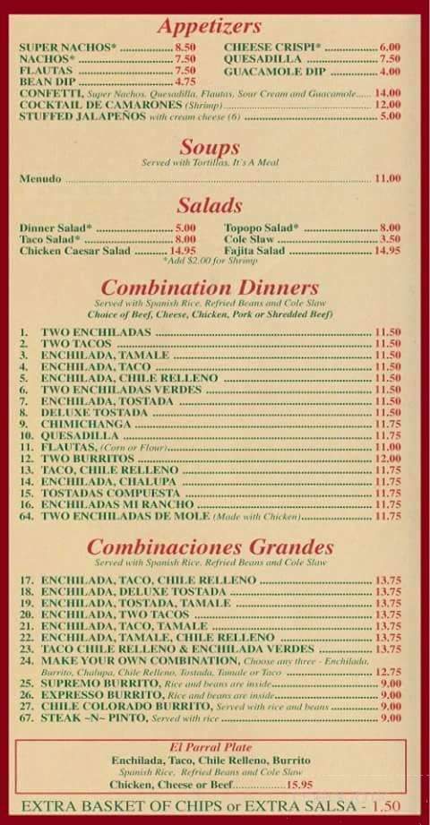 El Parral Mexican Restaurant - Tremonton, UT