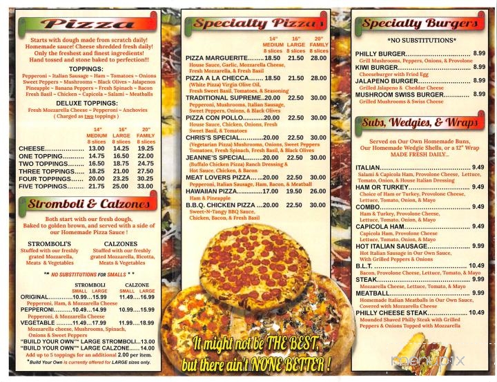Tommys Italian Pizzeria & Pub - Sigel, PA