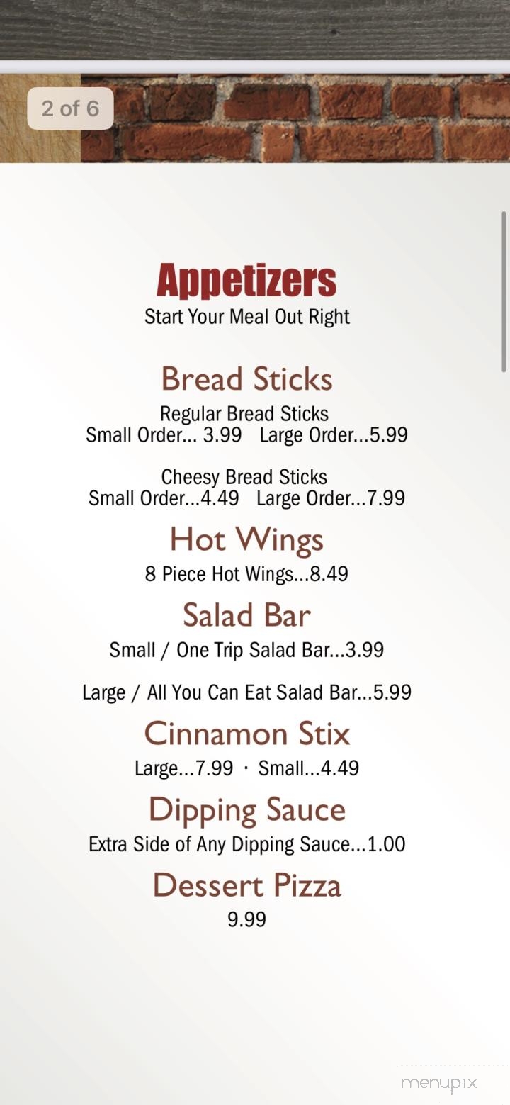 Keystone Pizza - Payette, ID menu_pic