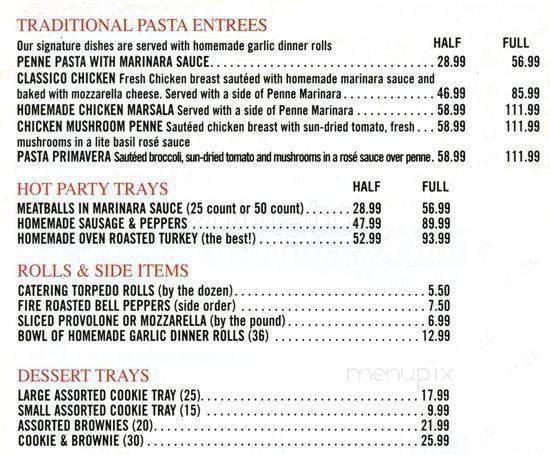 Tony Roni's City Line - Philadelphia, PA menu_pic