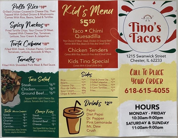 Tino's Tacos - Chester, IL