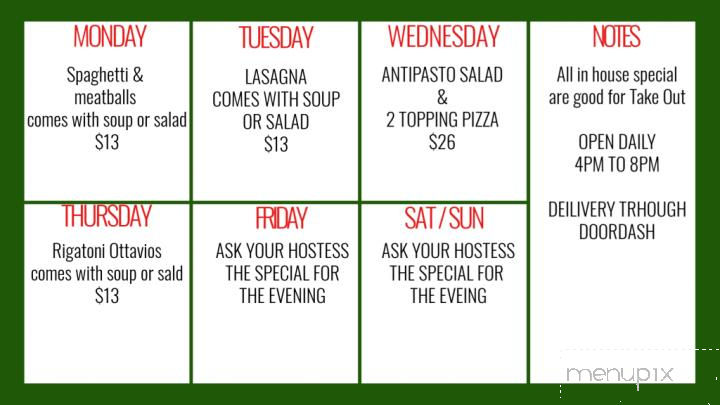 Mugshots Cafe - Crafton, PA menu_pic