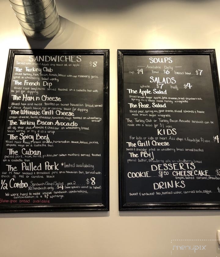 5th Street Sandwich Shoppe - Holton, KS menu_pic