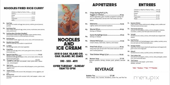 Noodles & Ice Cream - Oak Island, NC